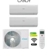 CANDY CONDIZIONATORE DUAL SPLIT9000+9000 A++/A+ PURA WIFI CY-2T14OUT