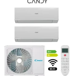 CANDY CONDIZIONATORE DUAL SPLIT9000+9000 A++/A+ PURA WIFI CY-2T14OUT