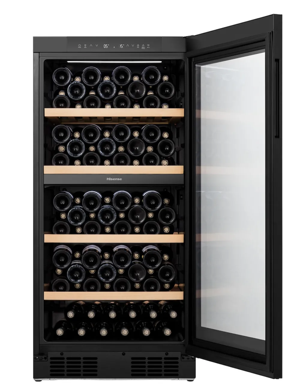 Cantina vino Hisense RW3N230GELF doppia temperatura 108 bottiglie