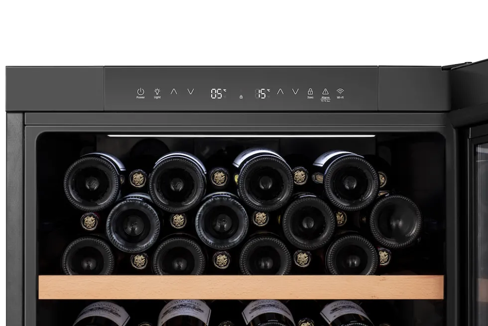 Cantina vino Hisense RW3N230GELF doppia temperatura 108 bottiglie