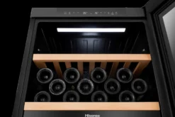 Cantina vino Hisense RW3N230GELF doppia temperatura 108 bottiglie