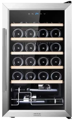 Cantinetta Cecotec 00125 GRAND SOMMELIER 2450 Inox e Black