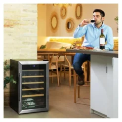 Cantinetta Cecotec 00125 GRAND SOMMELIER 2450 Inox e Black