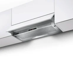 Cappa cucina incasso sottopensile Faber 152 grigio chiaro 60 cm