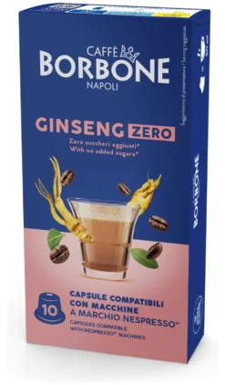 Capsule Borbone RESGINSENGZERO10 Ginseng Zero