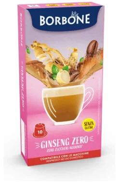Capsule Borbone RESGINSENGZERO10 Ginseng Zero