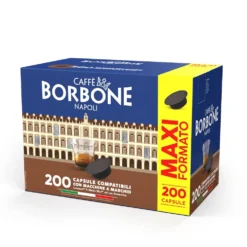 Capsule caffè Borbone AMSNERADECISA4X50N Decisa per Lavazza a modo mio