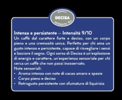 Capsule caffè Borbone Decisa compatibili Lavazza a modo mio - 50pz
