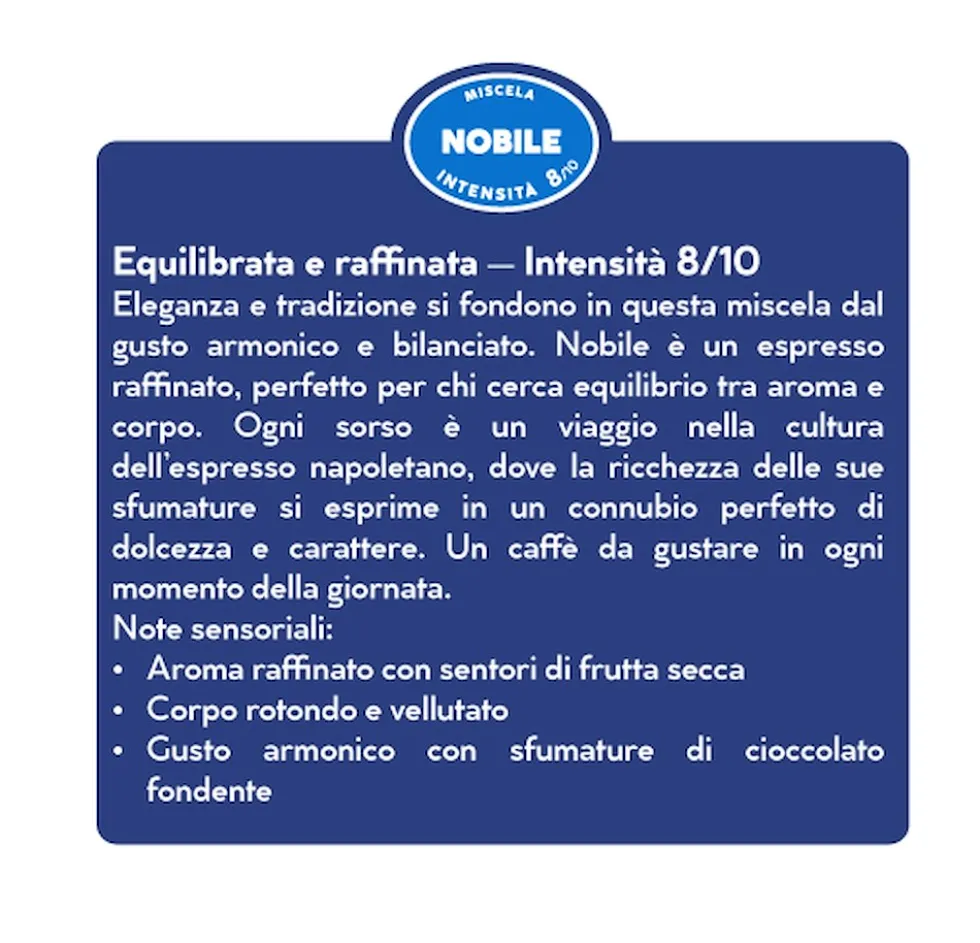 Capsule caffè Borbone Nobile compatibili Nespresso, 120 capsule