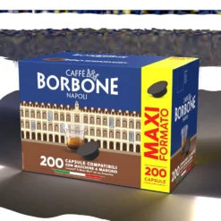 Capsule caffè Borbone Nobile per Lavazza a Modo Mio, 200 capsule
