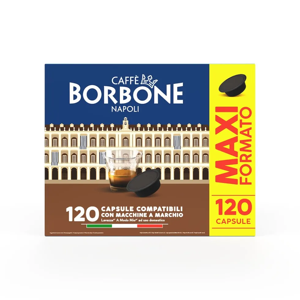 Capsule caffè Borbone Nobile per Lavazza a Modo Mio, 120 pz