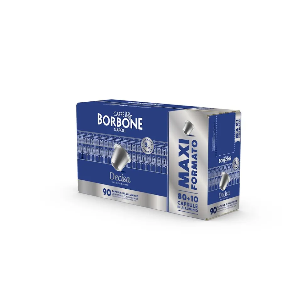 Capsule caffè Borbone REBDECISA80+10N compatibili Nespresso