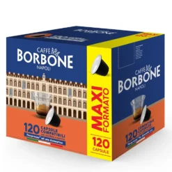 Capsule caffè Borbone Rebnradecisa120pz compatibili Nespresso - Miscela Decisa