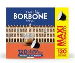 Capsule caffè Borbone Rebnradecisa120pz compatibili Nespresso - Miscela Decisa