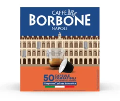 Capsule caffè Borbone REBOROPALAZSUPR050N compatibili Nespresso Suprema 50pz