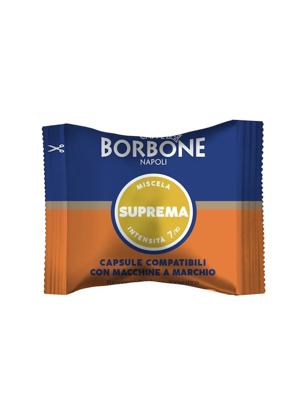 Capsule caffè Borbone REBOROPALAZSUPR050N compatibili Nespresso Suprema 50pz