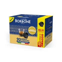 Capsule caffè Borbone Suprema DGBOROSUPREMA80+10N compatibili Dolce Gusto