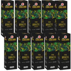100 Capsule Caffitaly System Caffè Monorigine Brasile Cagliari Brazil 100% arabica