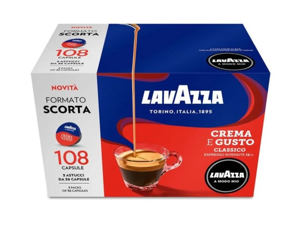 Capsule caffè Lavazza Cremaegusto per macchine a modo mio