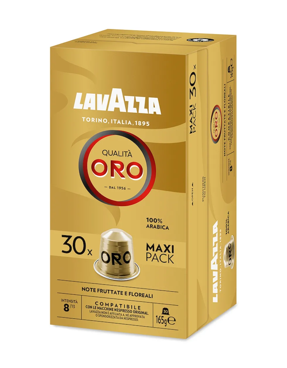 Capsule caffè Lavazza Qualità Oro per macchine Nespresso