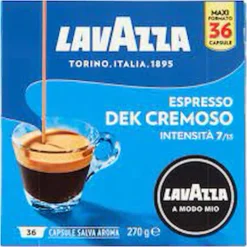 Capsule Lavazza a Modo Mio Dek Cremoso 36pz