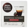Capsule Nescafè 12523861 Espresso Intenso Decaffeinato
