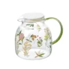 Caraffa con coperchio e filtro in metallo h 15,5 cm – 1,3 l - Bucolic