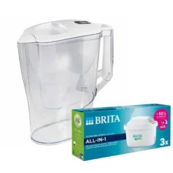 Caraffa filtrante Brita Aluna 2,4 litri con 3 filtri Maxtra Pro all-in-1