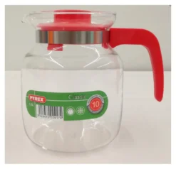 Caraffa Pyrex 712A000 5646 CLASSIC con coperchio Rosso