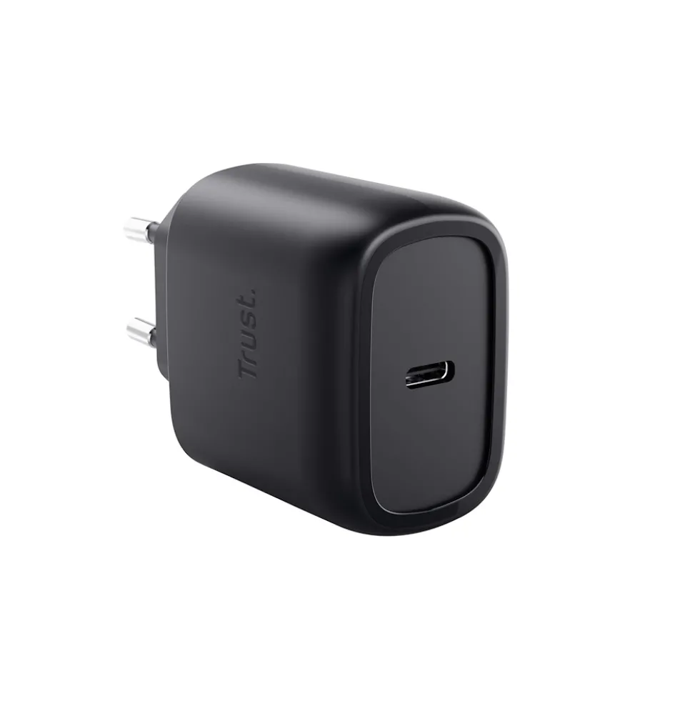 Caricabatteria USB-C GaN 45W Trust Maxo 25521 compatto e rapido