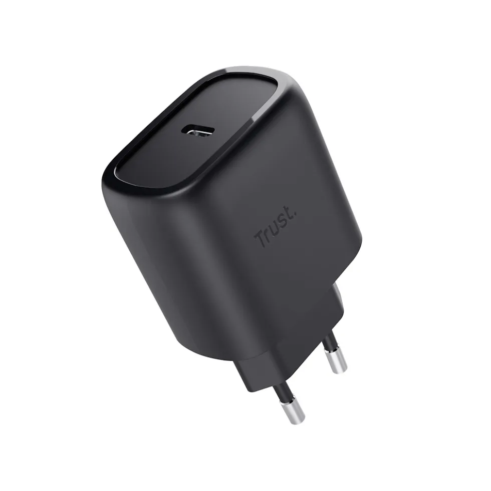 Caricabatteria USB-C GaN 45W Trust Maxo 25521 compatto e rapido