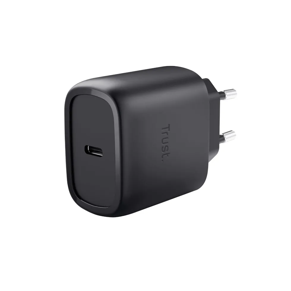 Caricabatteria USB-C GaN 45W Trust Maxo 25521 compatto e rapido