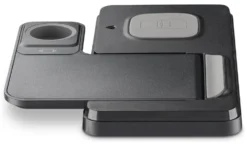 Caricabatterie Cellular Line WIRESTAND3IN1FBK TRIPLE Black