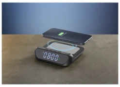 Caricabatterie Cellular Line WIRELESSCLOCK2K SMART CLOCK WIRELESS Blac
