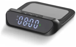 Caricabatterie Cellular Line WIRELESSCLOCK2K SMART CLOCK WIRELESS Blac