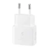 Caricabatterie Type C Bianco Gan 25W (No Cavo) Samsung