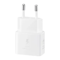 Caricabatterie Type C Bianco Gan 25W (No Cavo) Samsung