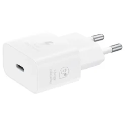 Caricabatterie Type C Bianco Gan 25W (No Cavo) Samsung