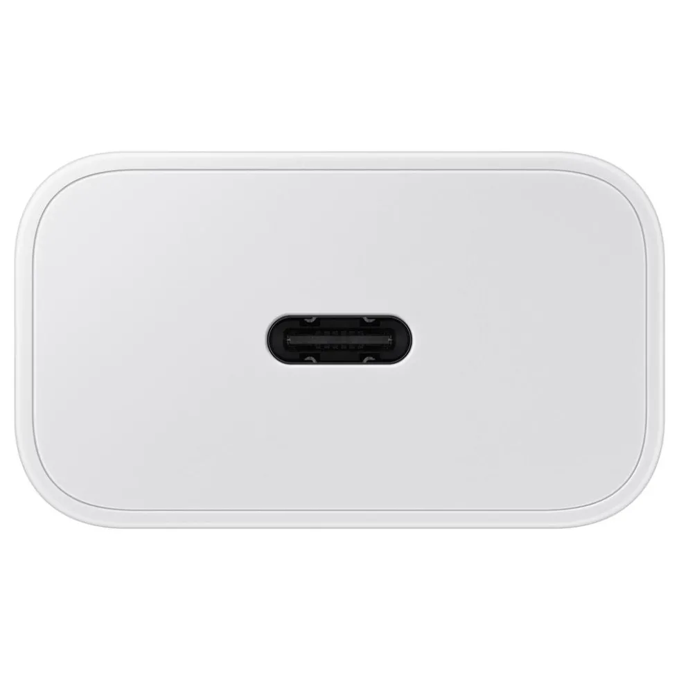 Caricabatterie Type C Bianco Gan 25W (No Cavo) Samsung
