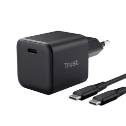 Caricabatterie USB-C GaN Trust Maxo 65W ultracompatto