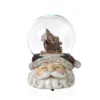 Carillon/palla di neve carica a molla in poliresina11 x 10,5 x h 14 cm - Carillon