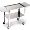Carrello barbecue Ompagrill 46130 Plancha Double Silver