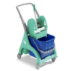 Carrello Nick verde da 15 Lt. con manico a U