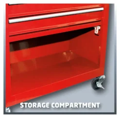 Carrello porta attrezzi Einhell 4510170 Tc Tw 100 4 Cassetti Rosso