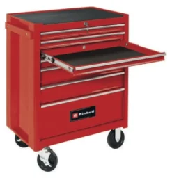 Carrello porta attrezzi Einhell 4510151 Tc Tw150 7 Cassetti Rosso