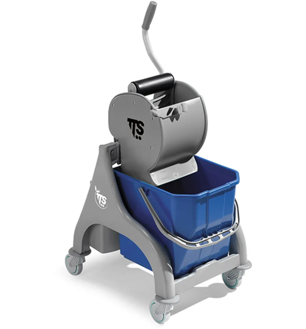 Carrello professionale per le pulizie Nick verde 15 lt