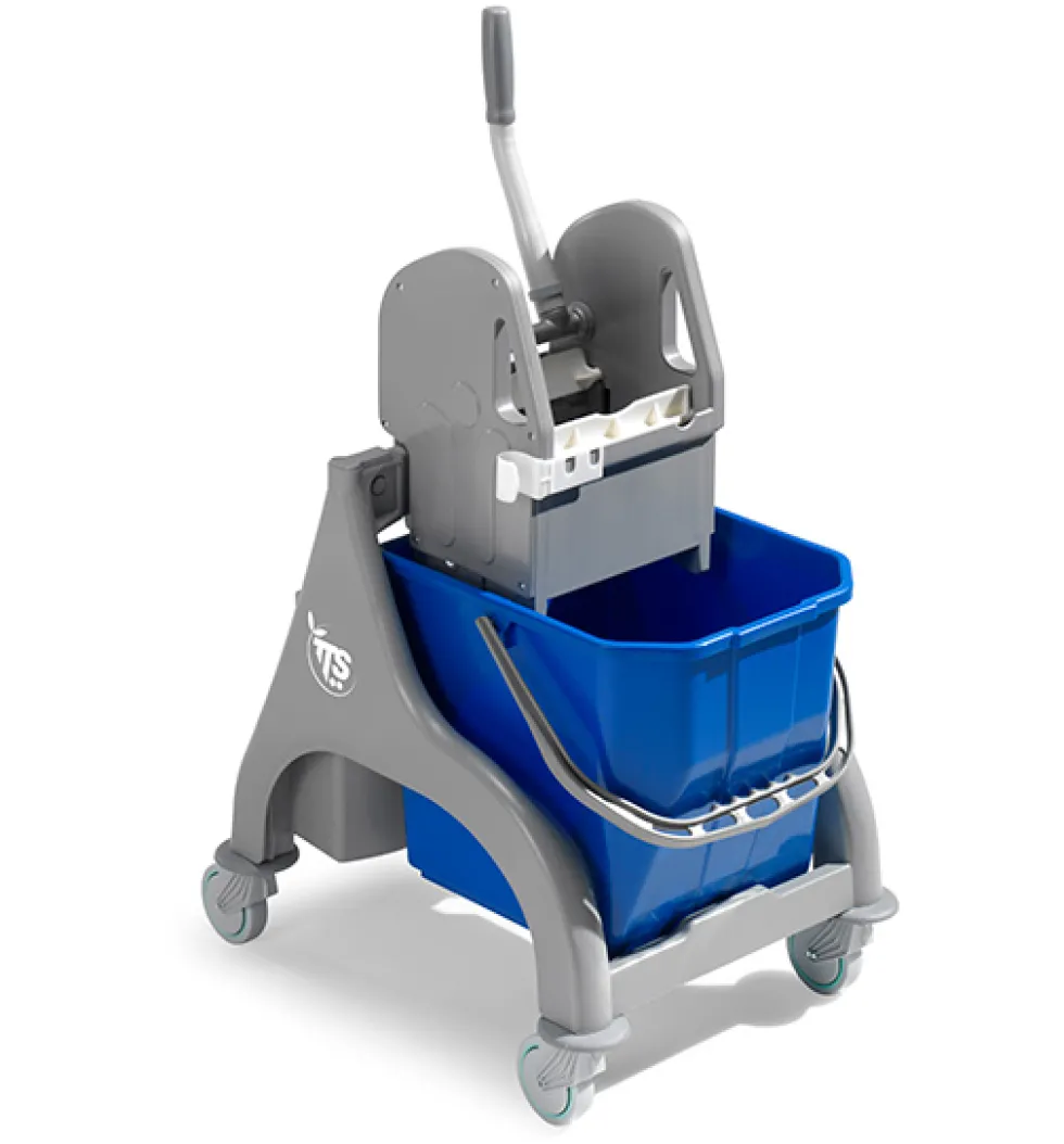 Carrello professionale per le pulizie Nick grigio 25lt