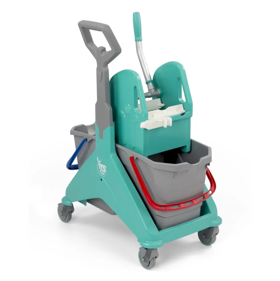 Carrello professionale per le pulizie Nickita Tec 50 litri con strizzatore Tec