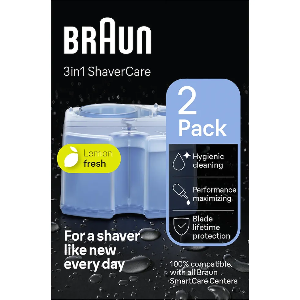 Cartucce di ricarica Braun CCR2 per stazione SmartCare, 2 pezzi