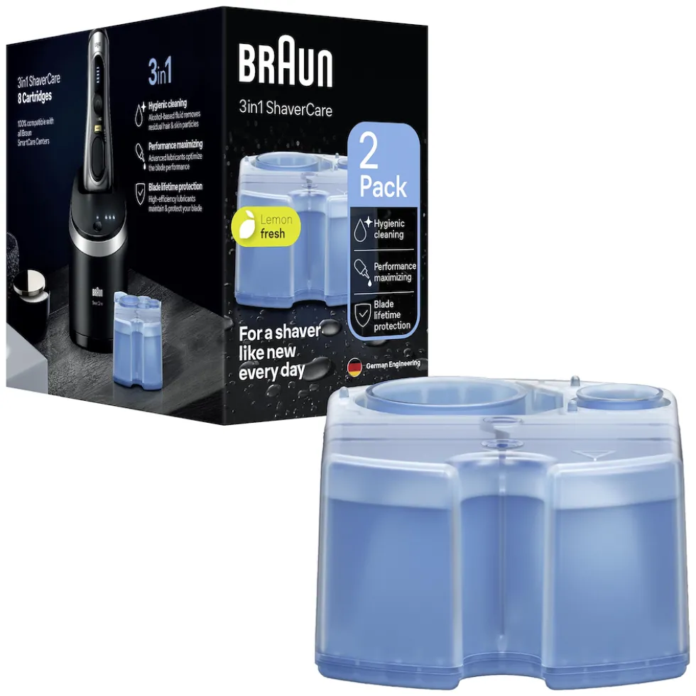 Cartucce di ricarica Braun CCR2 per stazione SmartCare, 2 pezzi